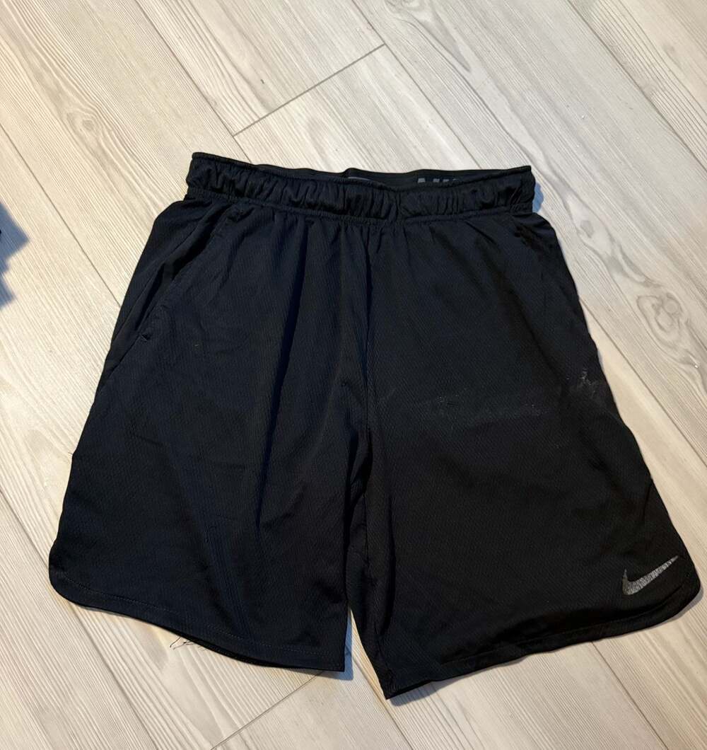 Nike PRO Men's Mesh Training Shorts Dri Fit Black Size M